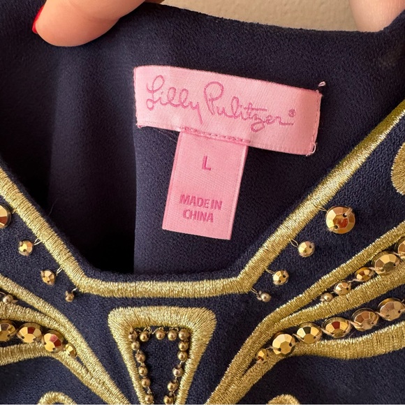 Lilly Pulitzer Owen Top || Size L - Picture 3 of 8